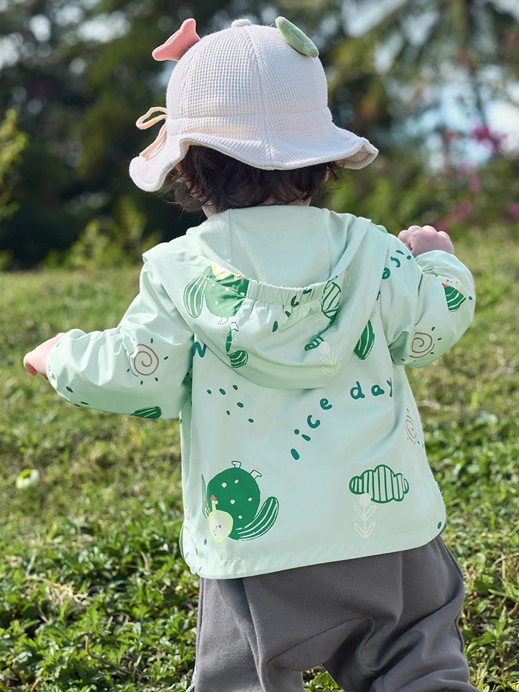 【線上專享】 balabala 童裝嬰童中性動物圖案梭織便服 0-3歲 - balabala