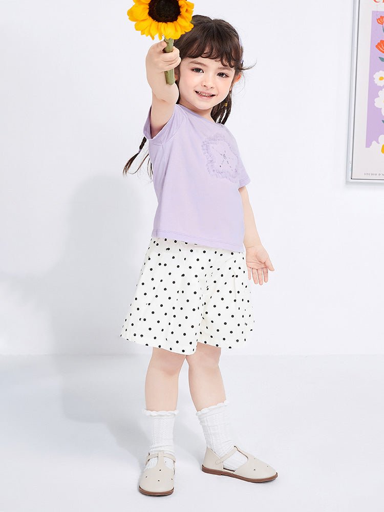 【網店專限】balabala 童裝小清新洋氣短袖套裝 2-8歲 - balabala