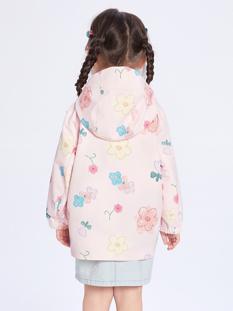 【線上專享】 balabala 童裝幼童女滿印梭織便服 2-8歲 - balabala