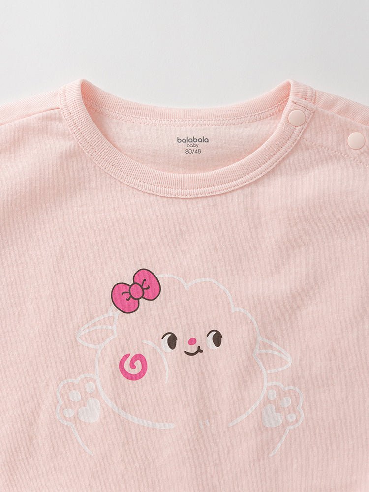 【網店專限】balabala 純棉可愛短袖T恤 0-3歲 - balabala