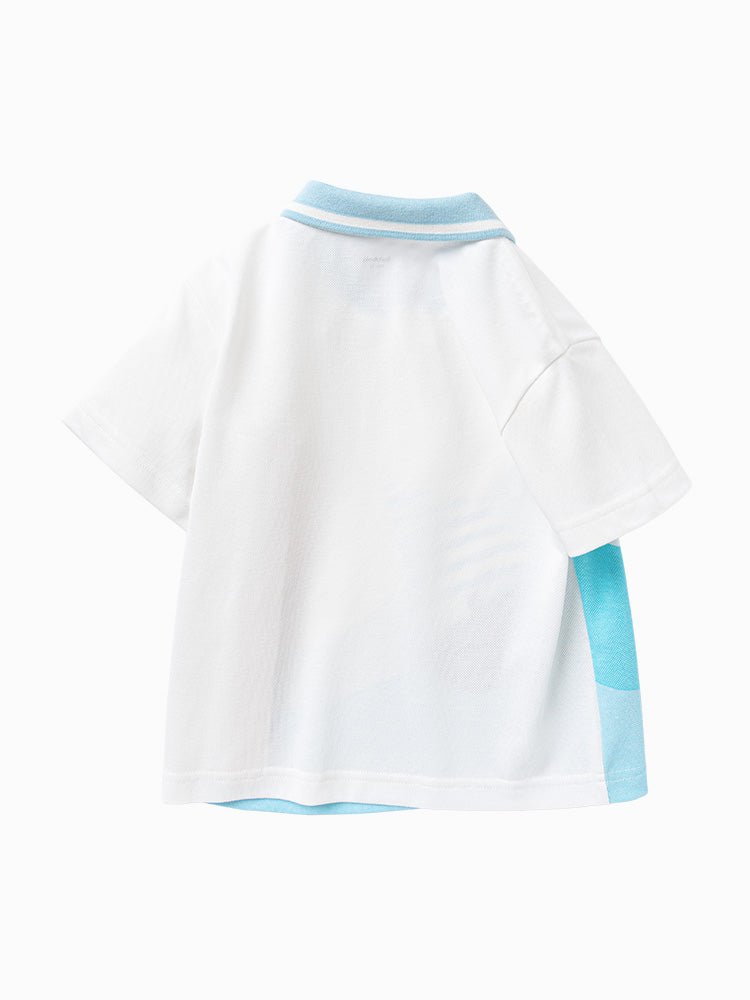 【網店專限】balabala 撞色舒適短袖T恤 2-8歲 - balabala