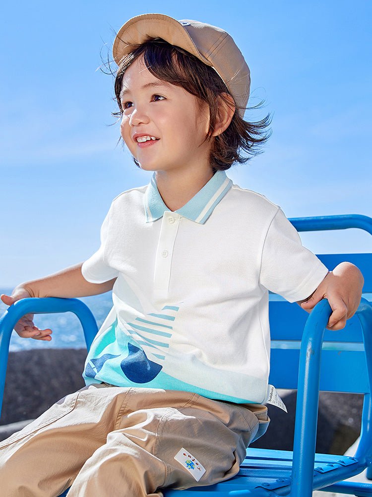 【網店專限】balabala 撞色舒適短袖T恤 2-8歲 - balabala