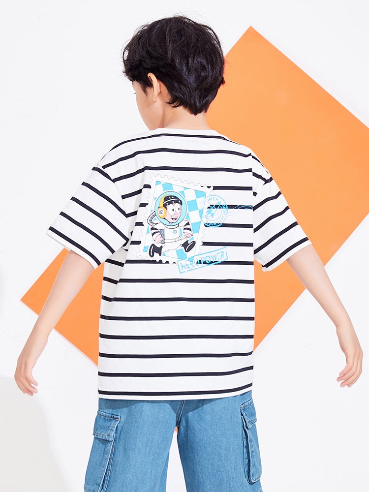 【網店專限】balabala 男童純棉短袖T恤 7-14歲 - balabala