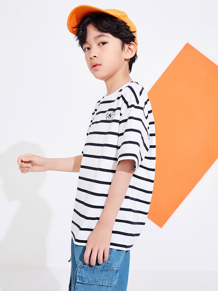 【網店專限】balabala 男童純棉短袖T恤 7-14歲 - balabala