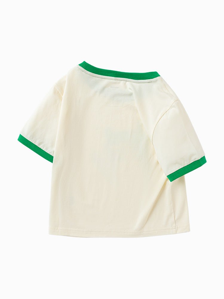 【網店專限】balabala 童裝兒童甜酷時尚短袖女童T恤 7-14歲 - balabala