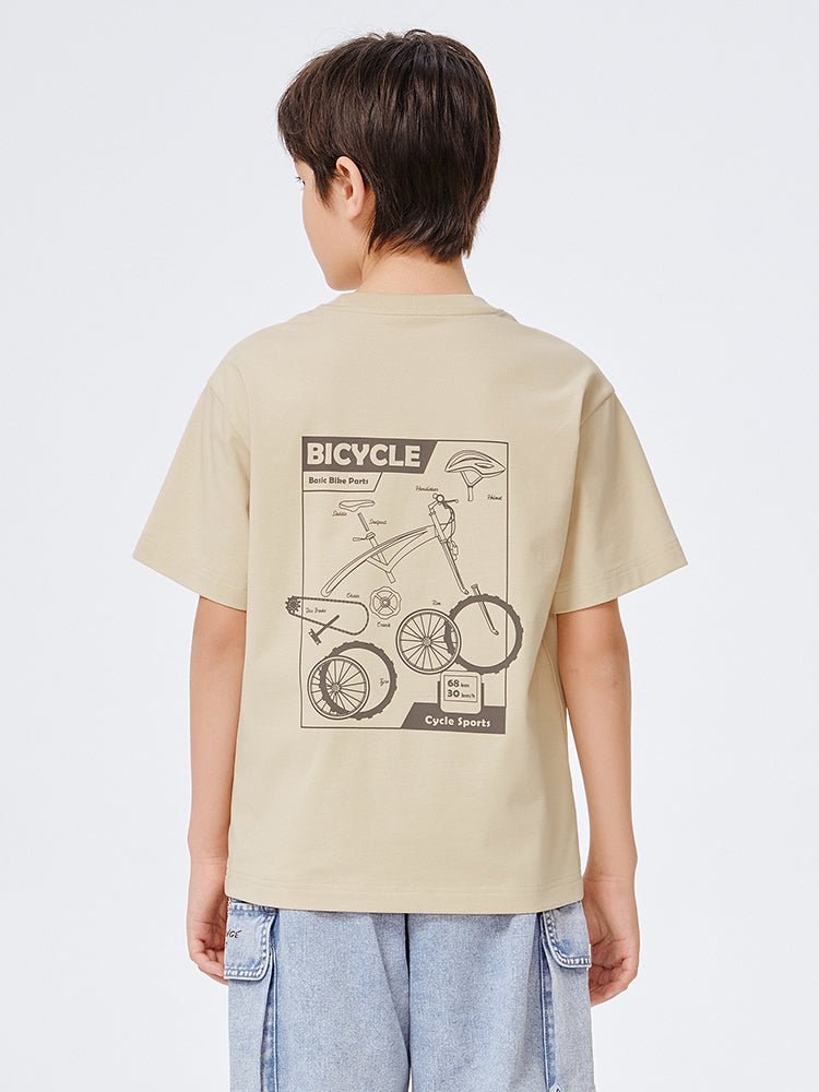 【網店專限】balabala 寬鬆短袖T恤 7-14歲 - balabala