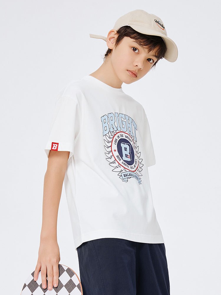 【網店專限】balabala 童裝日常休閒短袖T恤 7-14歲 - balabala