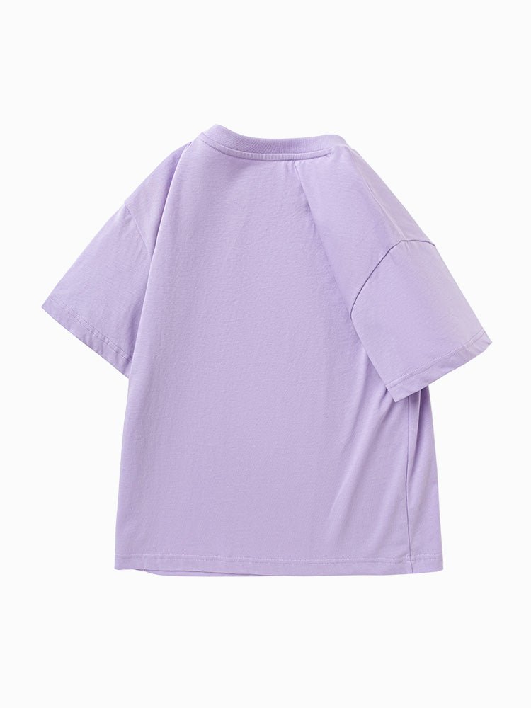 【網店專限】balabala 寬鬆純棉短袖T恤 7-14歲 - balabala