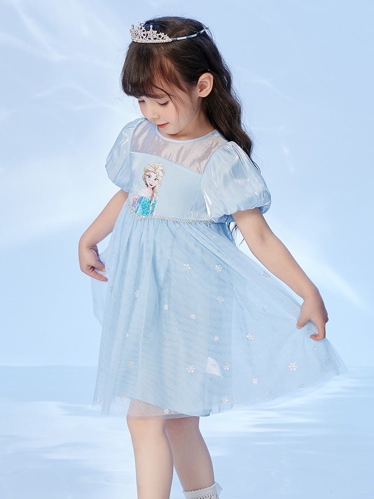 【網店專限】【冰雪奇緣IP】balabala 童裝女童公主連衣裙 2-8歲 - balabala