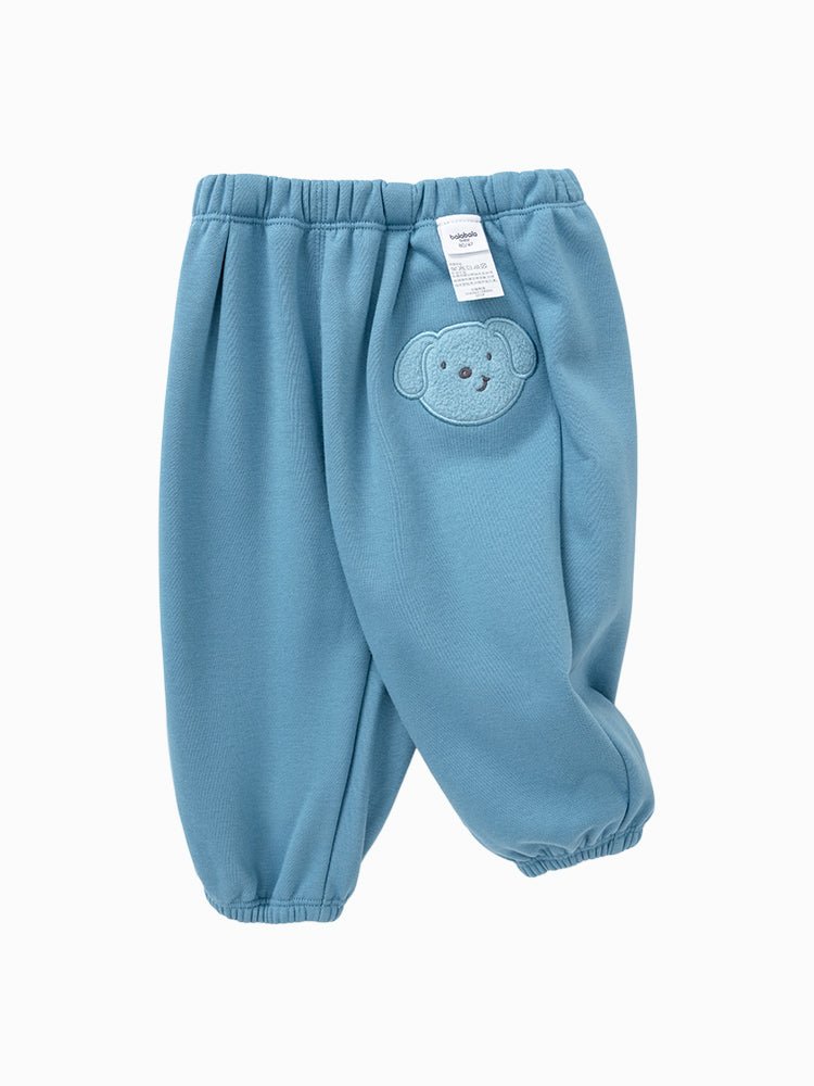 嬰童寬鬆版型基本多色長褲 - balabala