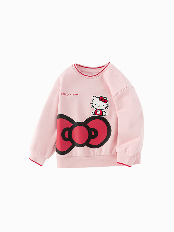 【HelloKittyIP商場同款】巴拉巴拉女童衛衣2025春秋新款上衣可愛
