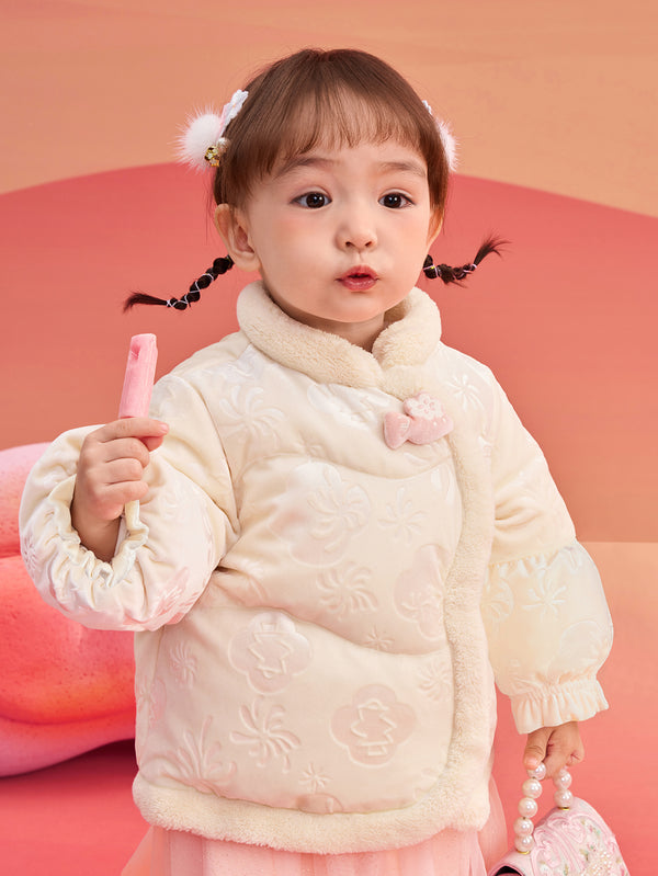 巴拉巴拉童裝寶寶羽絨服嬰兒衣服兒童外套2025新款冬裝新年拜年服