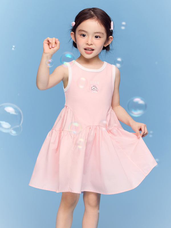 【 IP-Disney】瑪麗貓兒童連衣裙