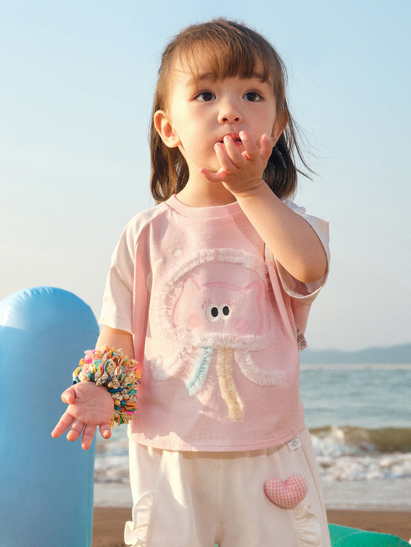 嬰幼童萌趣小動物造型純棉T恤
