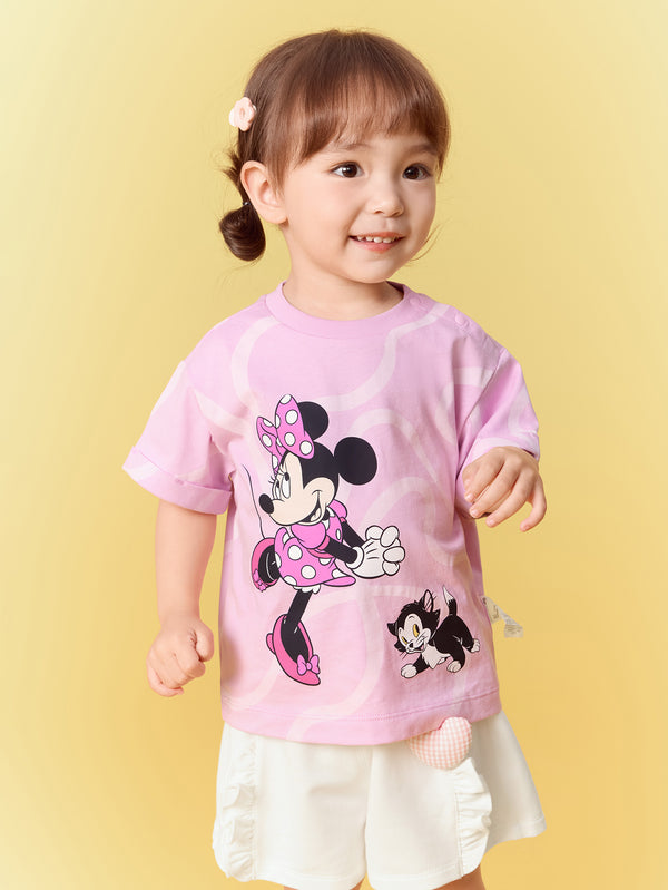 【 IP-Disney】米奇和朋友們兒童短袖T恤