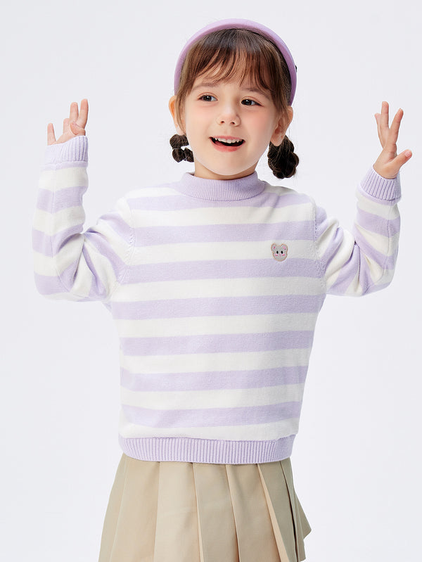 中性幼童新疆棉多色毛衫