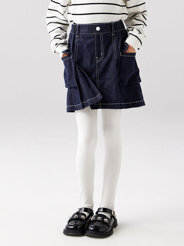 女中幼童輕磨毛保暖襪子