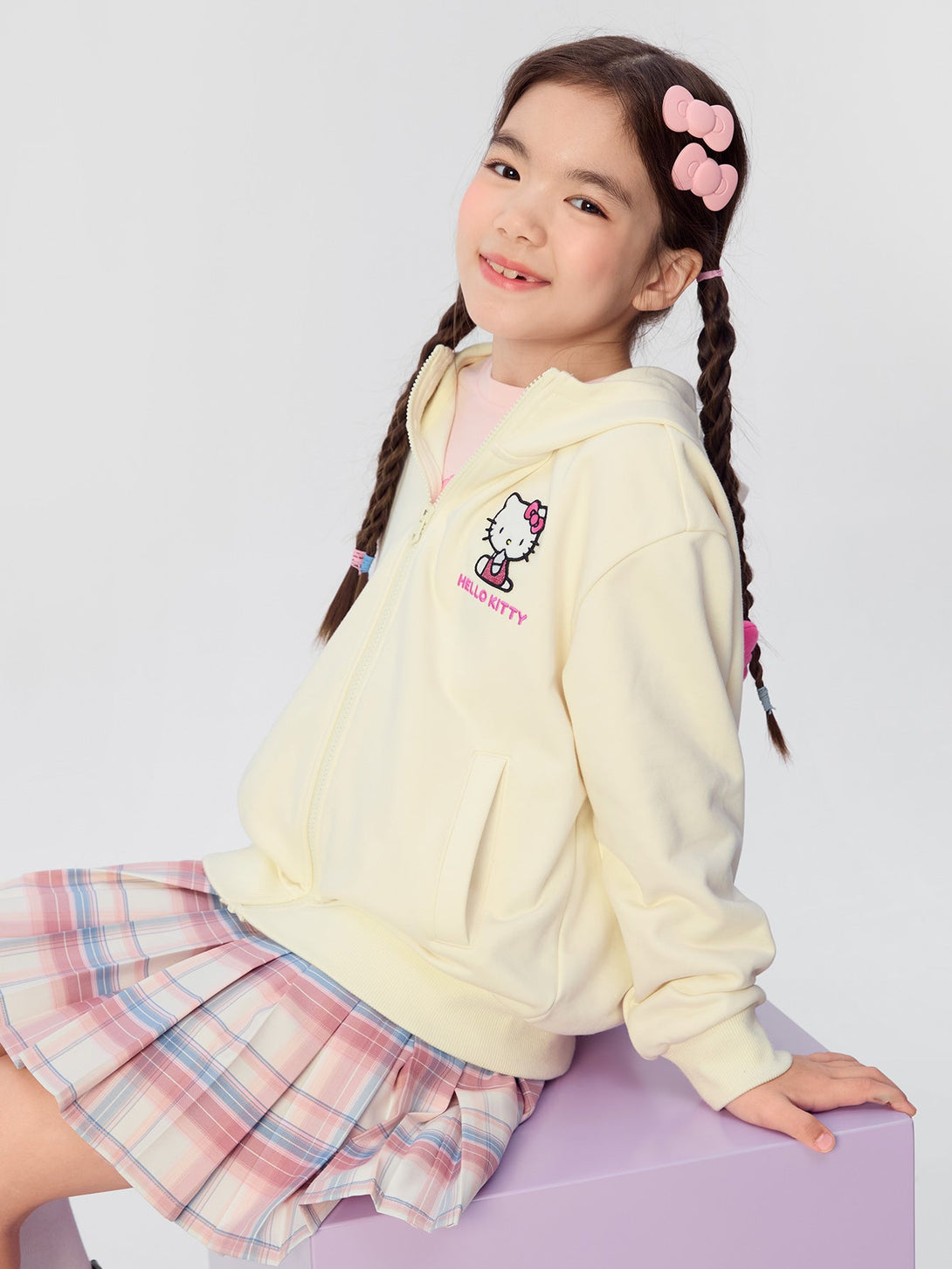 女日常生活Hello Kitty奶白便服 - balabala
