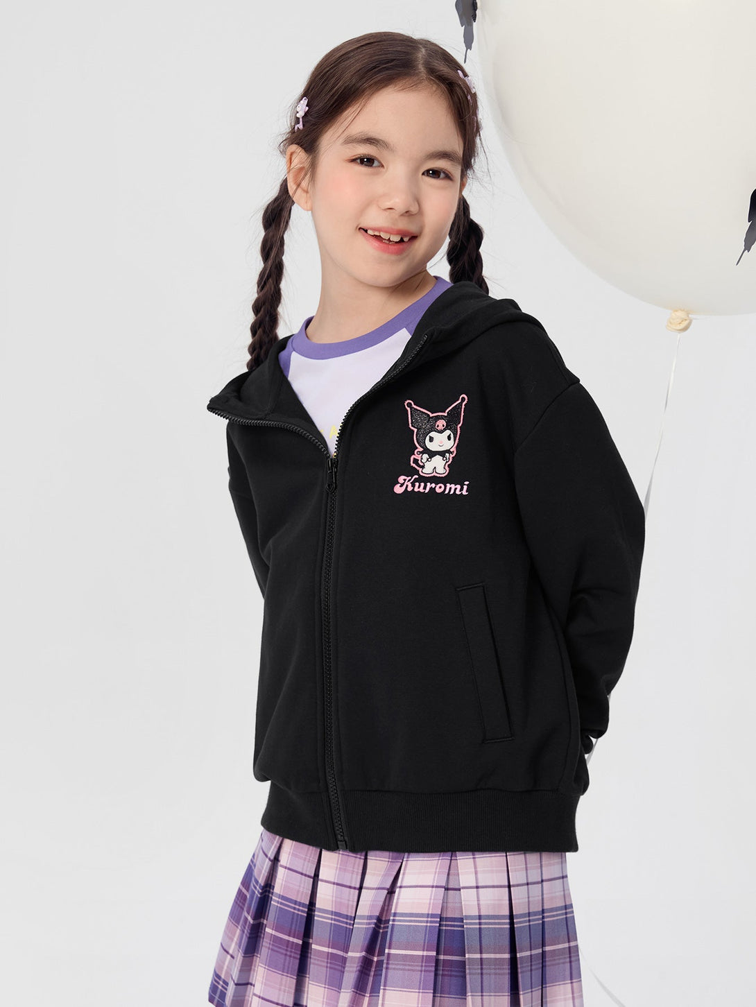 女日常生活黑美黑色便服 - balabala