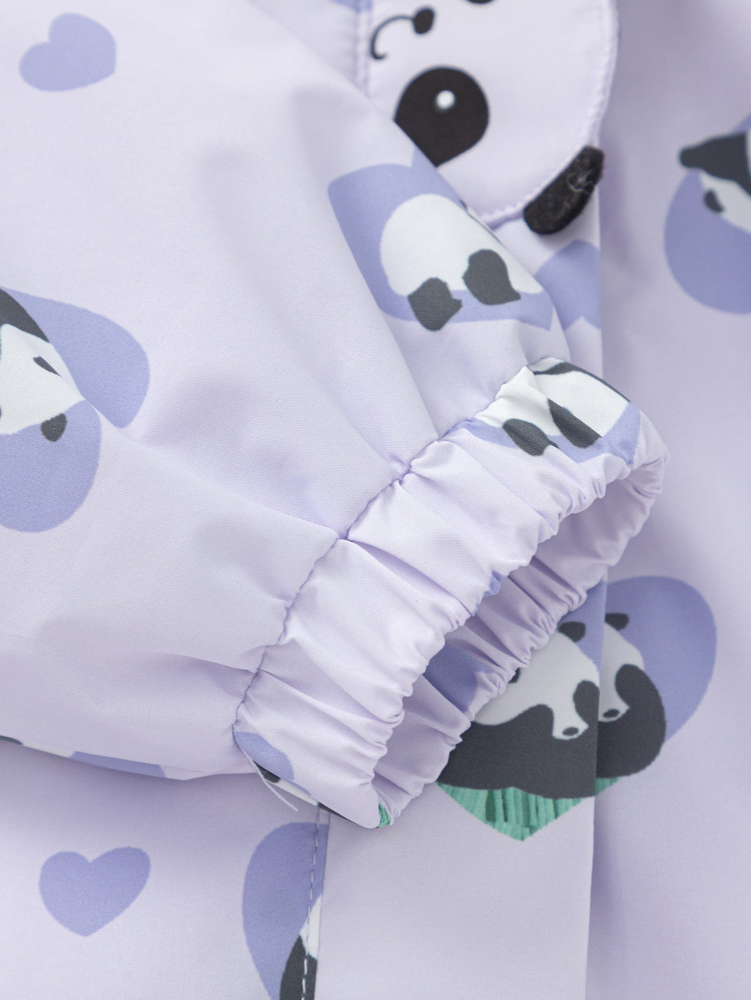 女嬰童服裝熊貓紫色調便服 - balabala