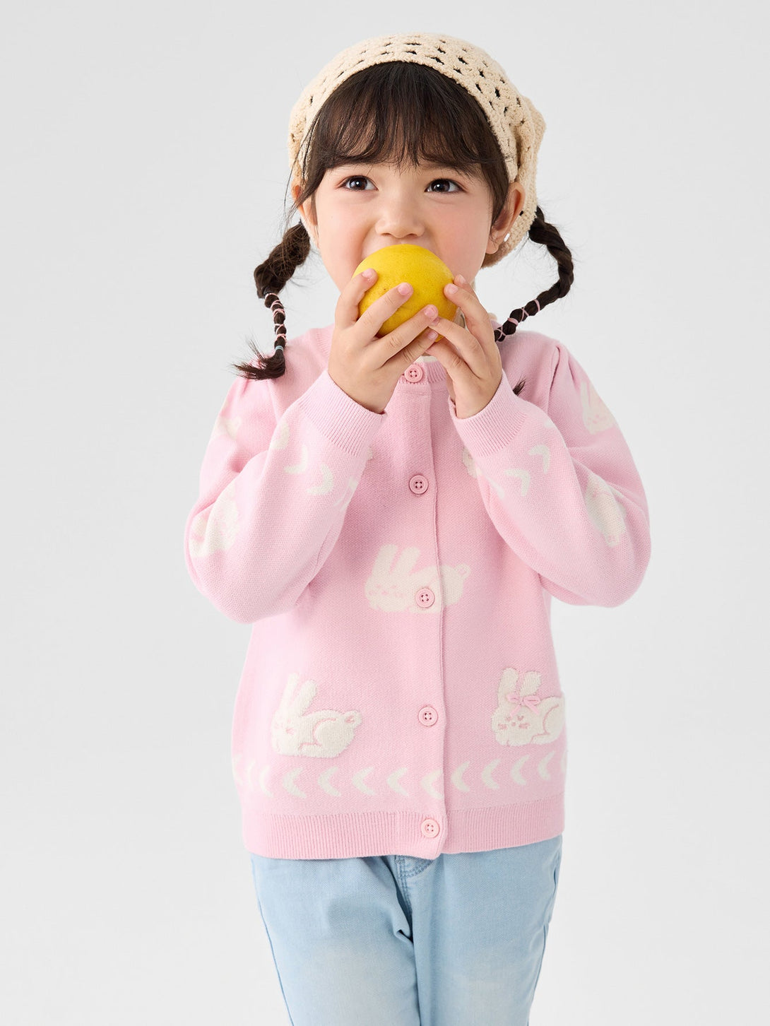 女幼童兔子毛衫 - balabala