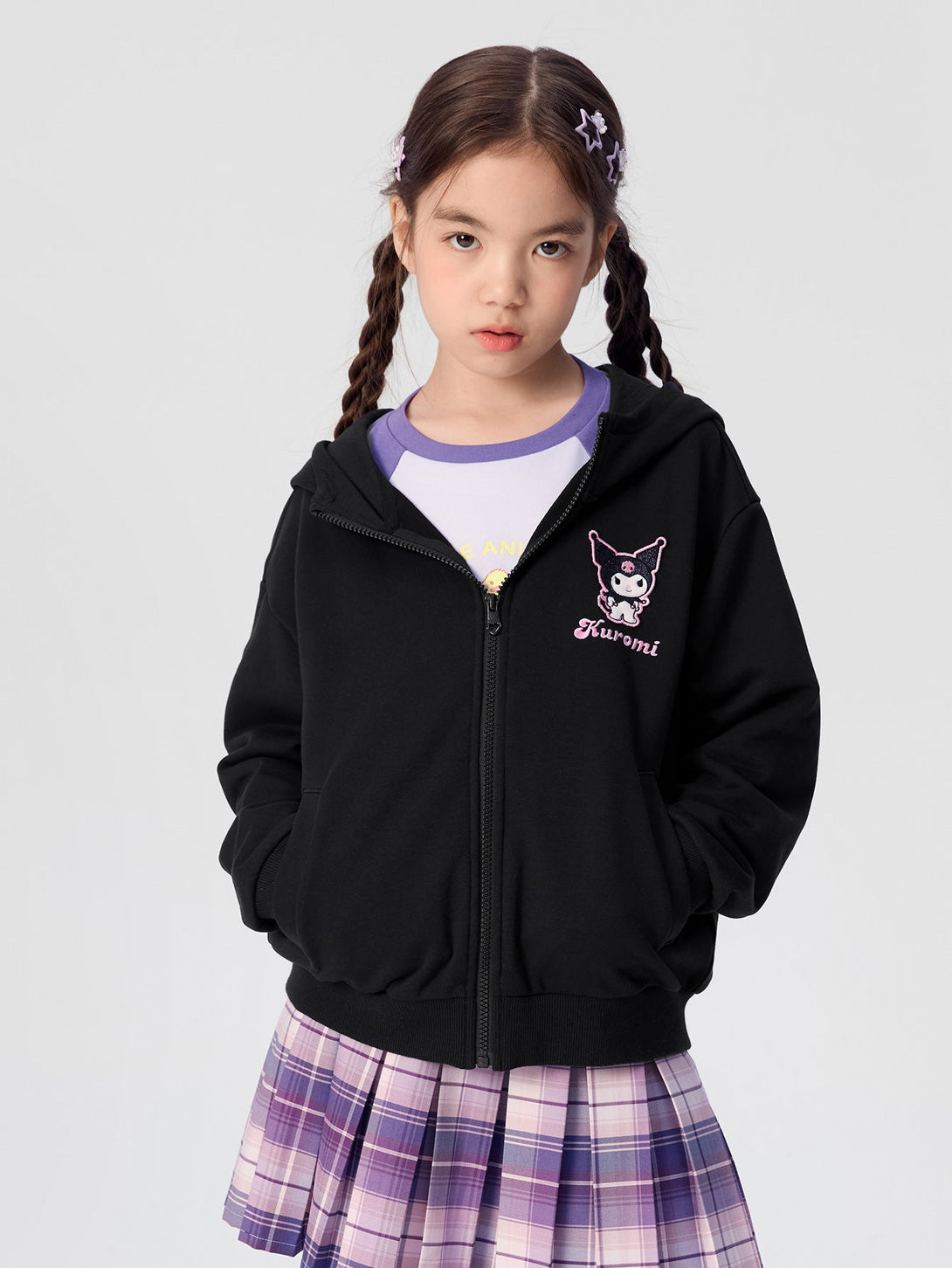 女日常生活黑美黑色便服 - balabala