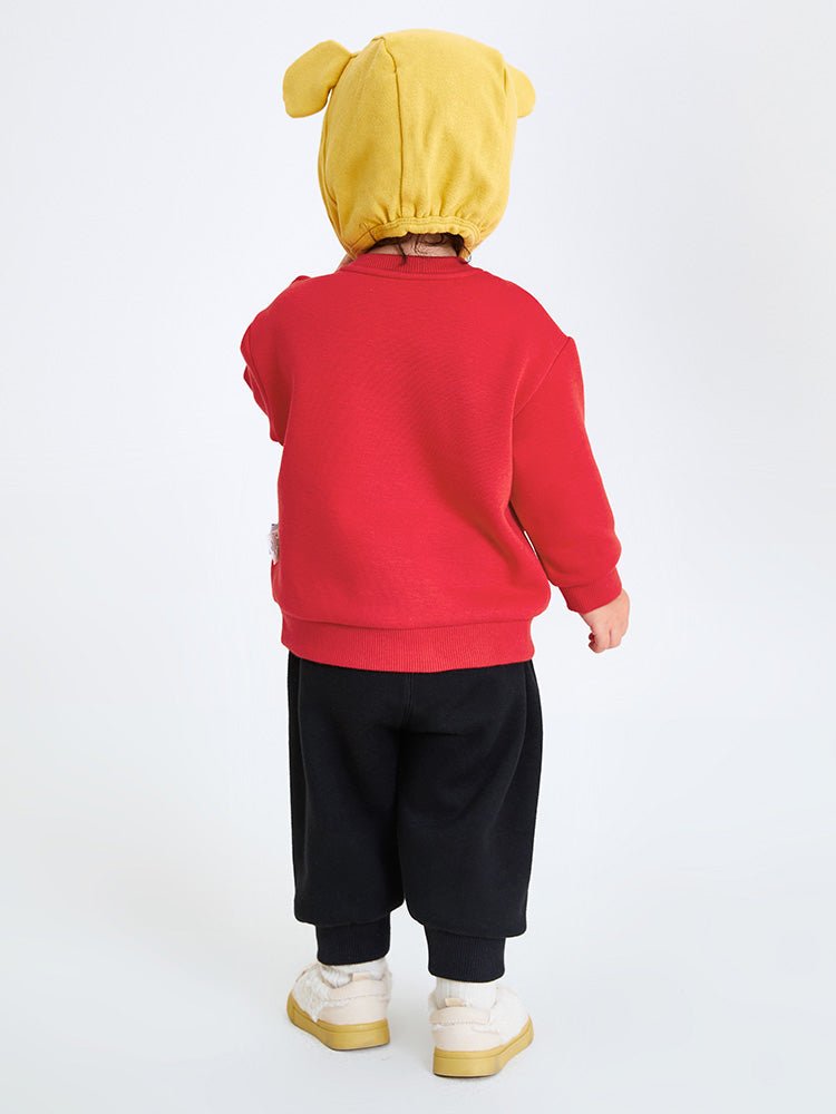 【線上專享】 balabala 童裝嬰童中性小熊針織長袖套裝 0-3歲 - balabala