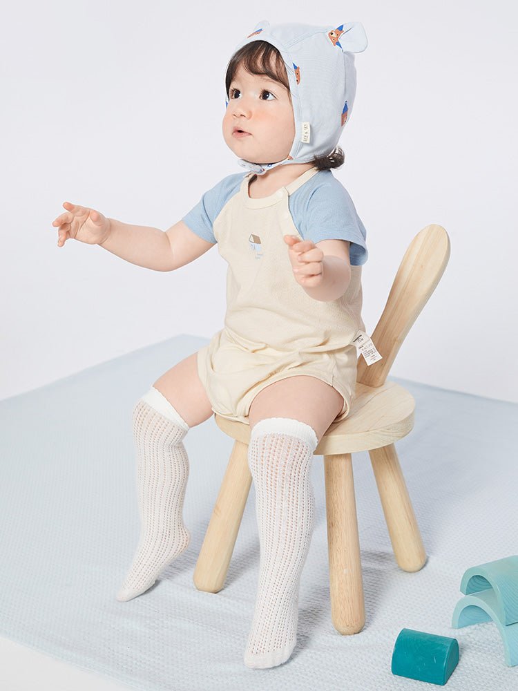 【網店專限】balabala 新生嬰兒兩件裝抗菌包屁衣爬服 0-3歲 - balabala