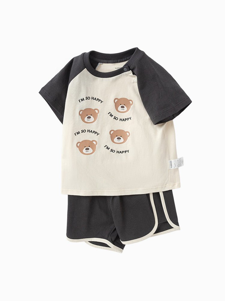 【網店專限】balabala 休閒短袖套裝 0-3歲 - balabala