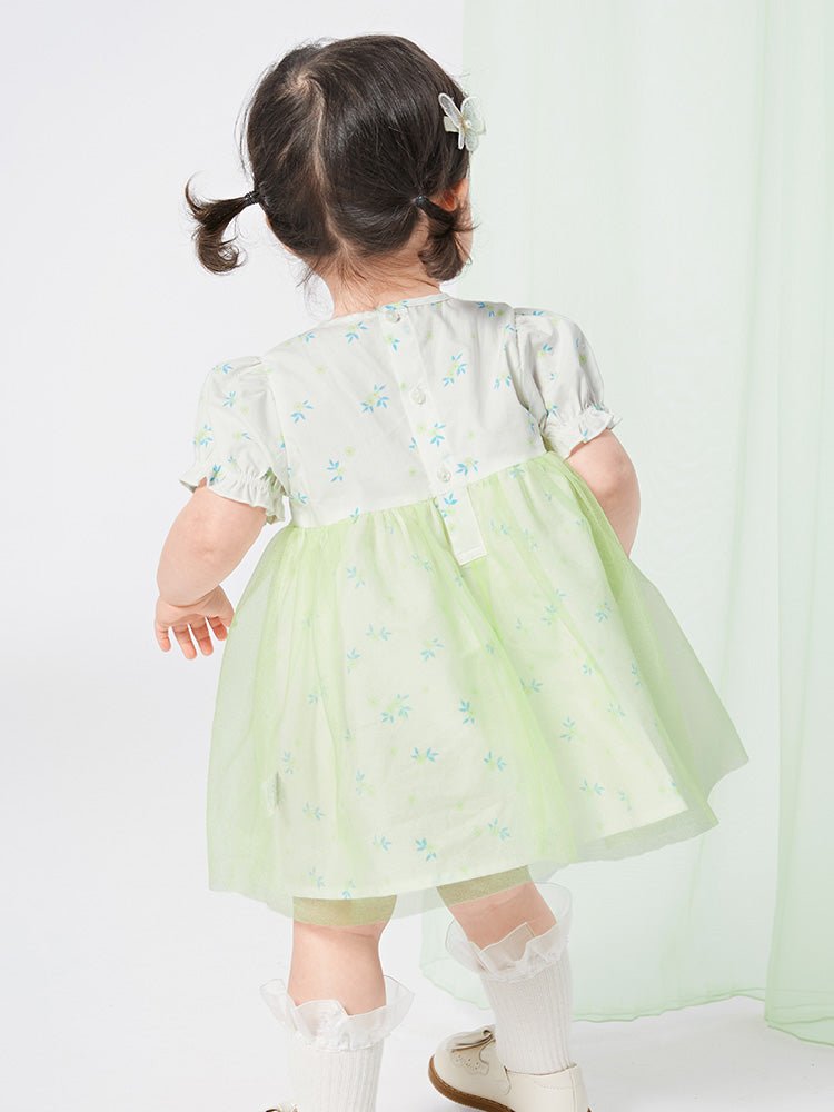 【網店專限】balabala 夏裝國風精緻洋氣連衣裙 0-3歲 - balabala