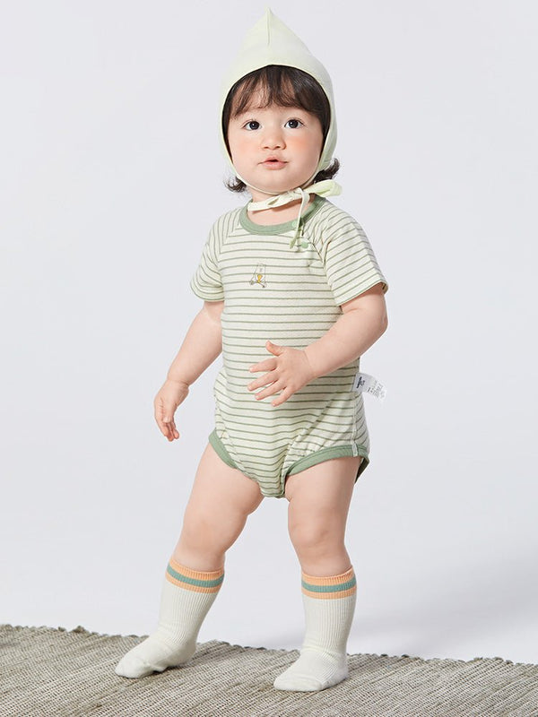【網店專限】balabala 新生嬰兒兩件裝抗菌包屁衣爬服 0-3歲 - balabala