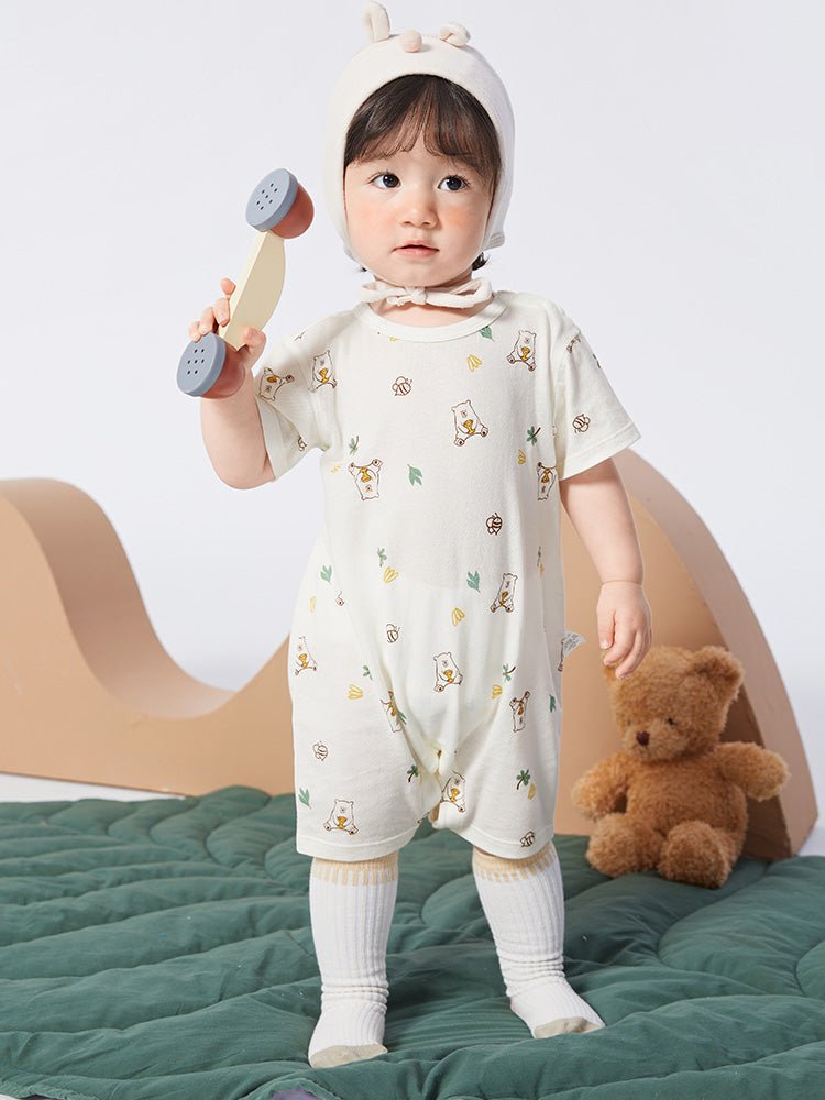 【網店專限】balabala 新生兒寶寶包屁衣爬服 0-3歲 - balabala