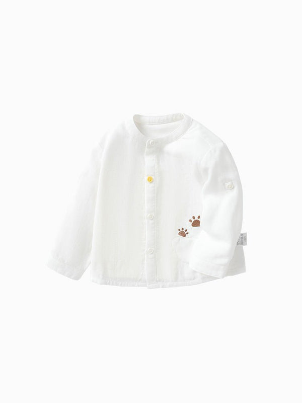 balabala 男嬰童純色嬰童襯衫 0-3歲 - balabala
