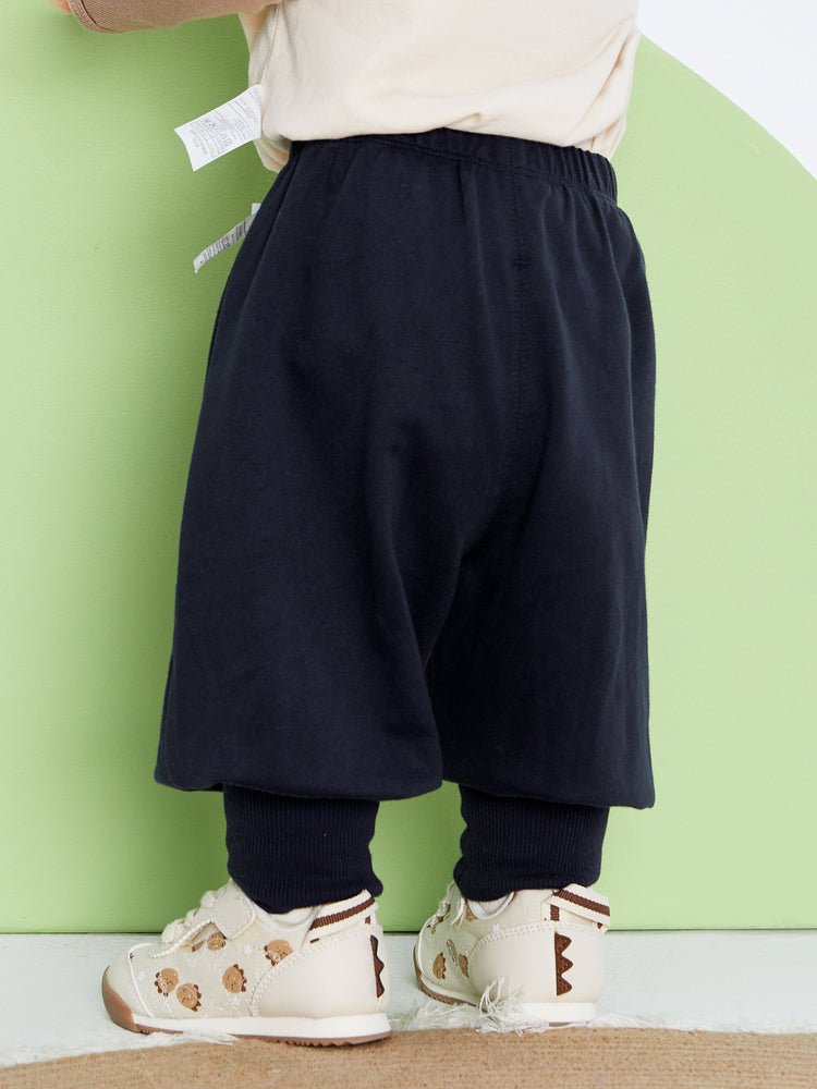 【線上專享】 balabala 童裝嬰童中性趣味圖案針織長褲 0-3歲 - balabala