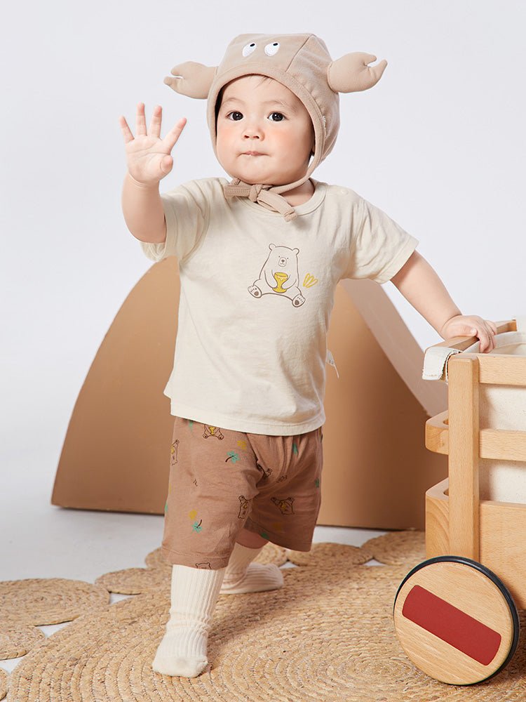 【網店專限】balabala 新生嬰兒全棉家居套裝 0-3歲 - balabala