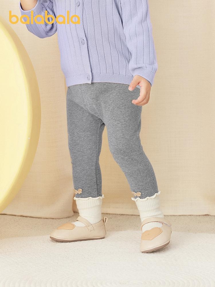 Balabala 童裝女嬰童時尚百搭打底長褲1-3歲 - balabala