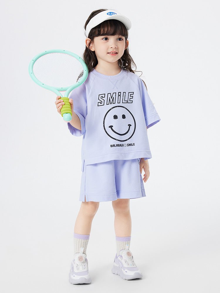 【網店專限】balabala 童裝時尚休閒短袖套裝 2-8歲 - balabala