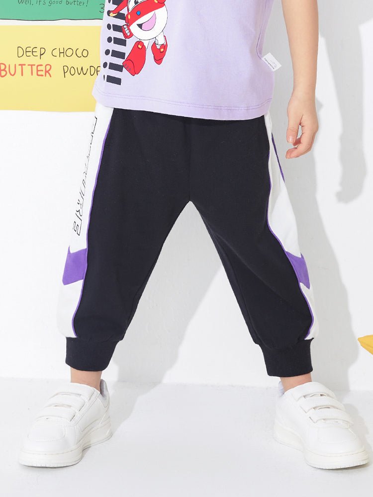 【網店專限】balabala 童裝潮流運動針織休閒衛褲 2-8歲 - balabala