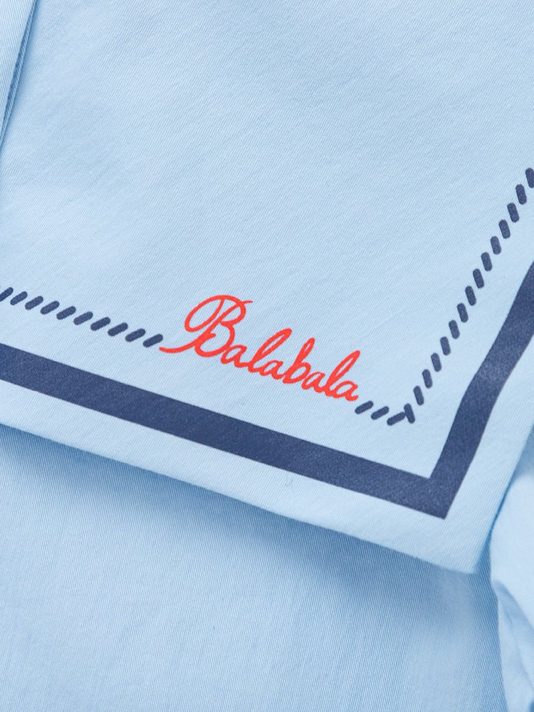 【網店專限】balabala 童裝女童學院風氣質連衣裙 2-8歲 - balabala