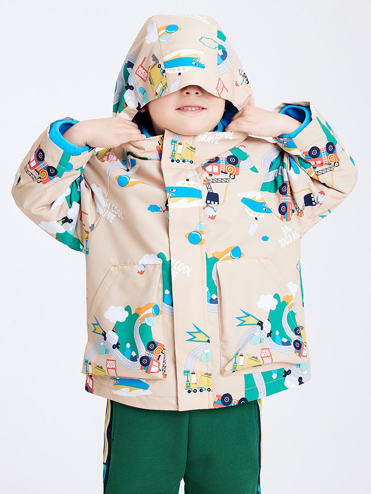 【線上專享】 balabala 童裝幼童男小車梭織便服 2-8歲 - balabala