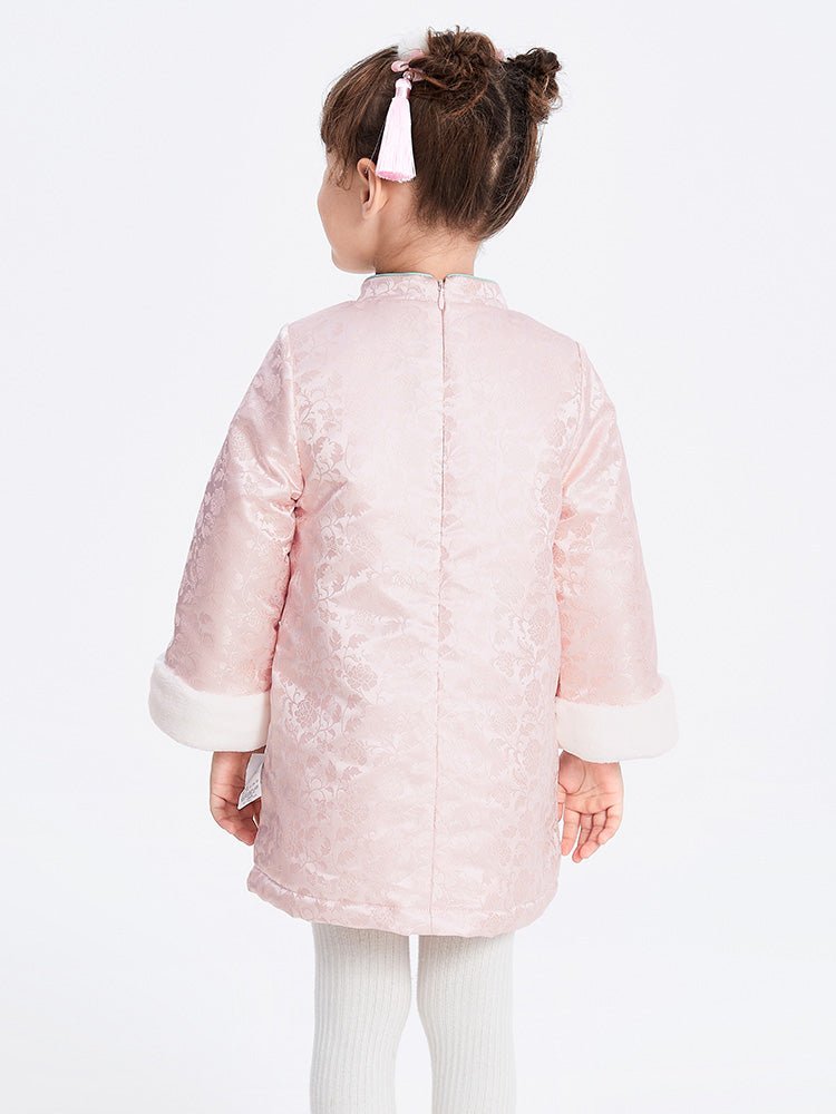 【線上專享】 balabala 童裝幼童女提花提花梭織連衣裙 2-8歲 - balabala
