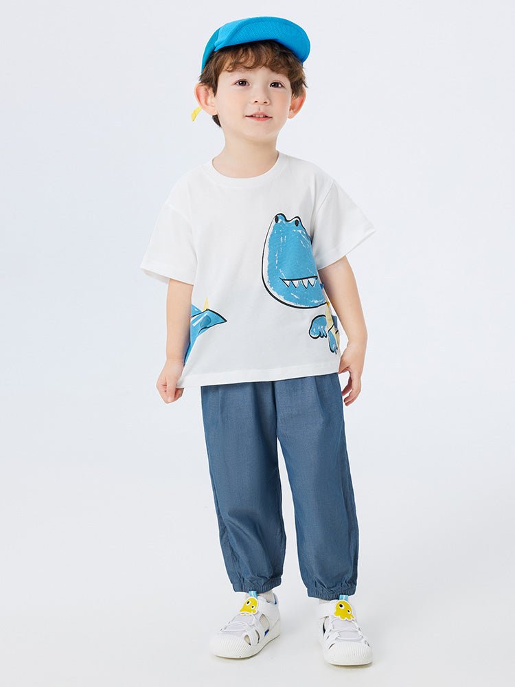 【網店專限】balabala 時尚運動短袖兩件套套裝 2-8歲 - balabala