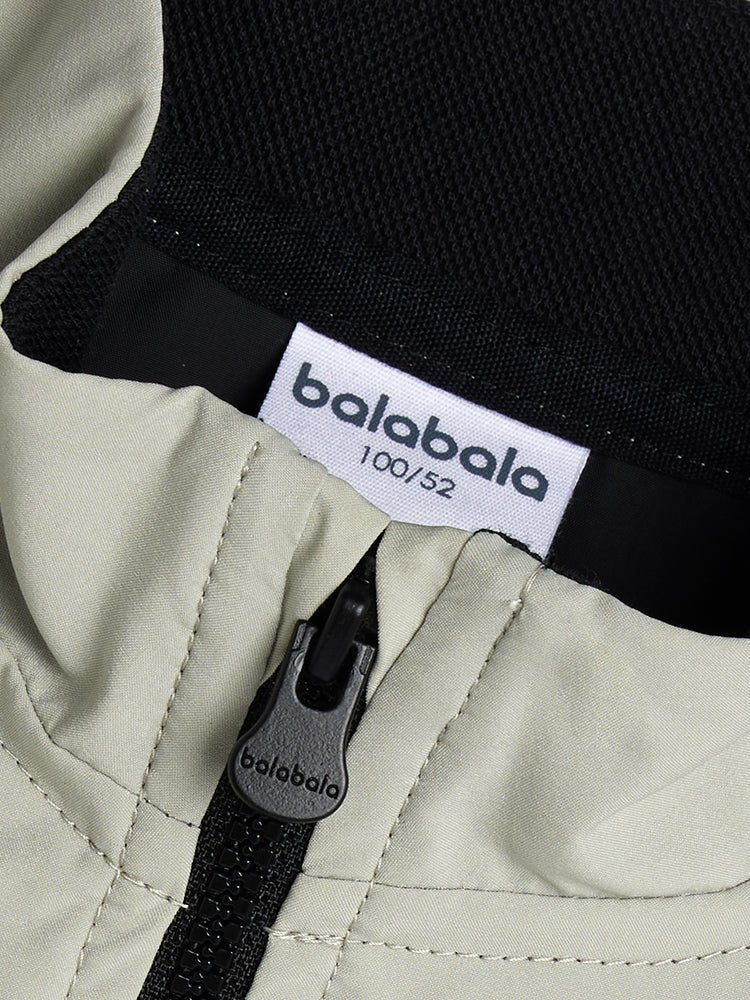 balabala 男幼童小章魚撞色拼接梭織便服 2-8歲 - balabala