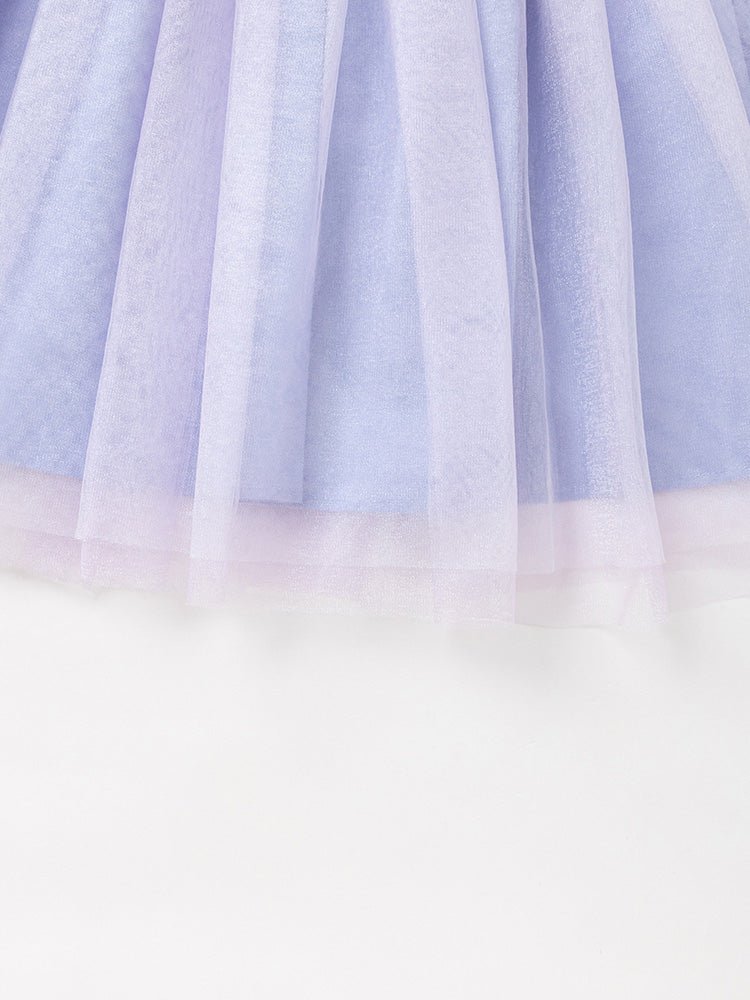 【網店專限】balabala 童裝甜美蓬蓬針織網紗連衣裙 2-8歲 - balabala