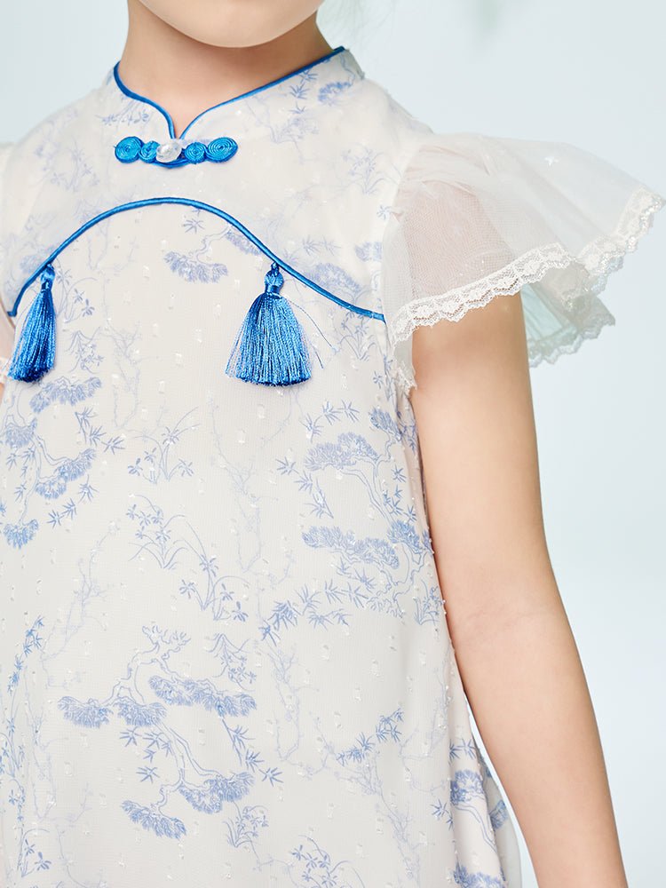 【網店專限】balabala 童裝甜美小清新國風連衣裙 2-8歲 - balabala