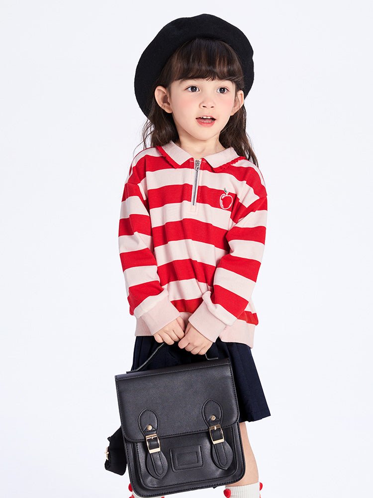 【線上專享】 balabala 童裝幼童女動物圖案針織長袖套裝 2-8歲 - balabala