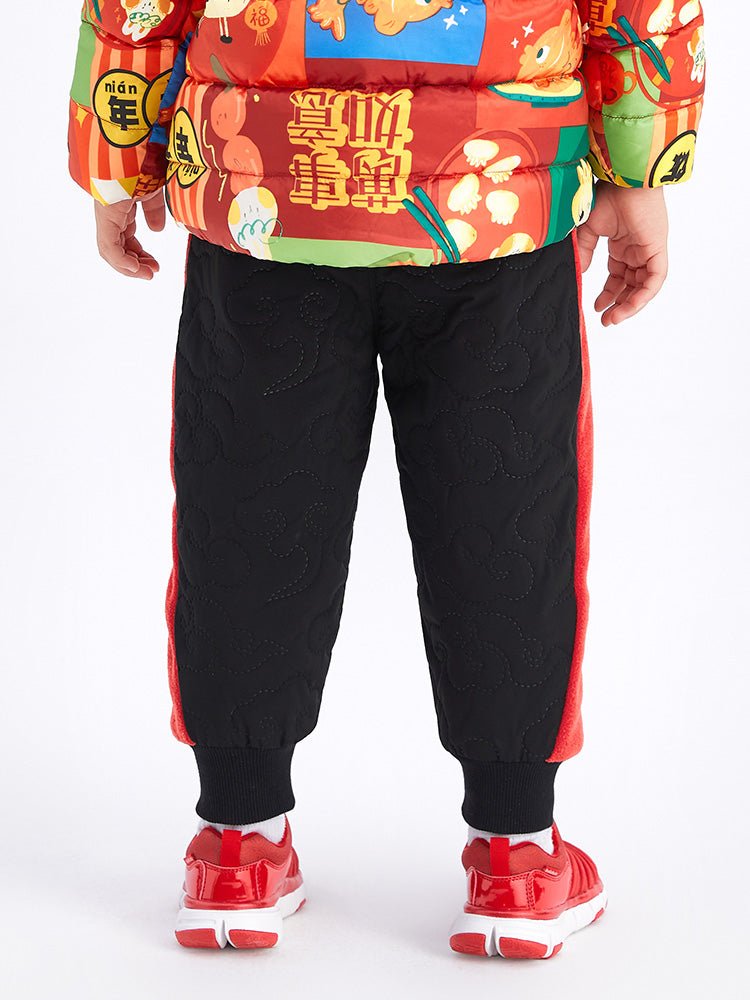 【線上專享】 balabala 童裝幼童中性小章魚梭織長褲 2-8歲 - balabala