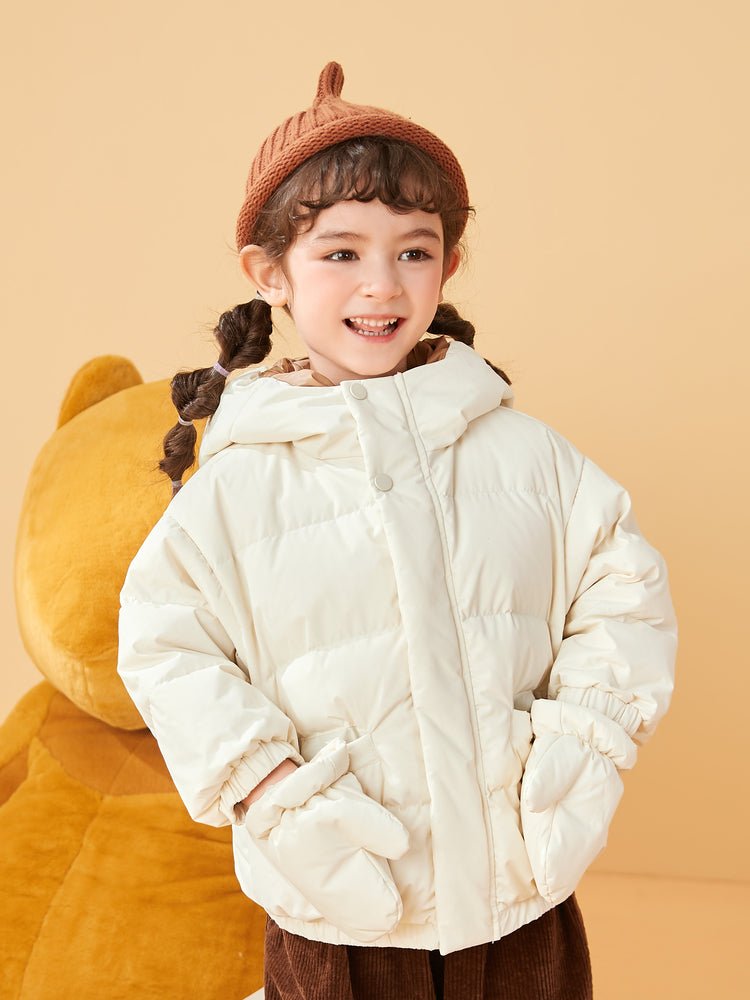 【網店專限】balabala 童装幼童可愛豹子圖案寬鬆羽絨服 - balabala