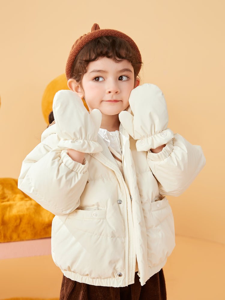 【網店專限】balabala 童装幼童可愛豹子圖案寬鬆羽絨服 - balabala