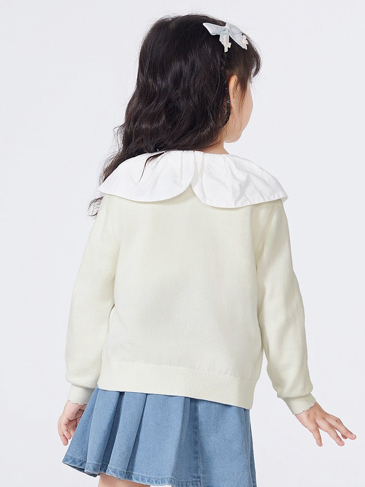 balabala 女幼童花朵女幼童毛衫 - balabala